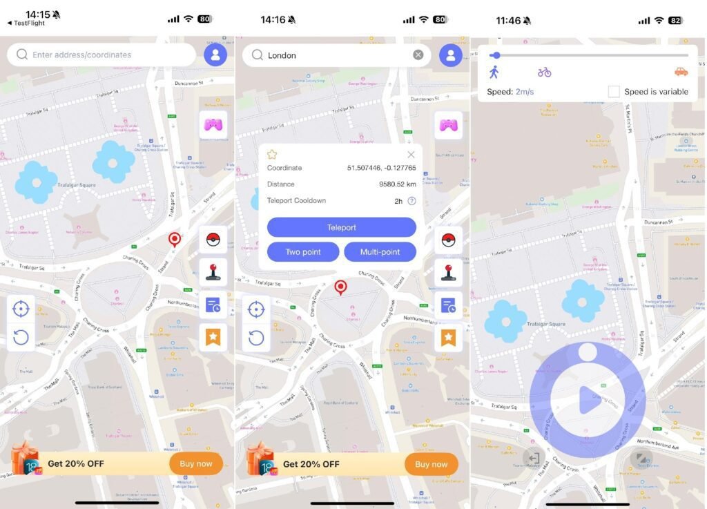 Pokémon GO Joystick Hack on iOS/Android